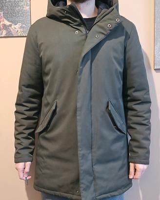 Giubbotto parka verde