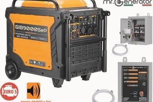 Gruppo elettrogeno 10kVA Inverter + ATS SILENZIATO
