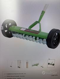 Arieggiatore manuale per prato giardino