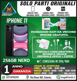 Iphone 11 256gb nero - totalmente originale