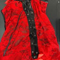 Vestitino intimo rosso da donna – nuovo