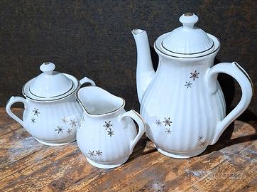 Set Ceramica Capodimonte Zucchero Caffè/The Latt