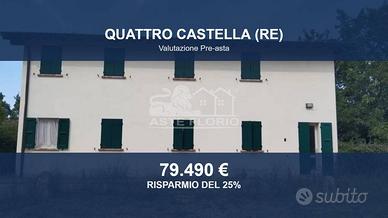 Immobile in asta di 86 m² con box auto a Quattro C