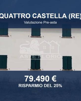 Immobile in asta di 86 m² con box auto a Quattro C