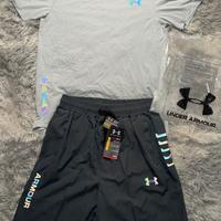 set under armour M t-shirt e shorts 