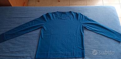 Maglione donna blu taglia L
