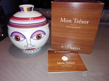 Ritzenhoff Mon Trésor vaso + scatola e libretto