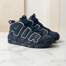 Nike Air More Uptempo, Obsidian, 46, Uomo