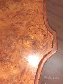 Tavolo inglese a vela dell'800