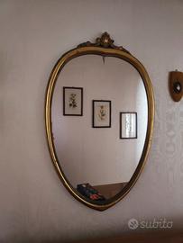 Specchio ovale vintage 