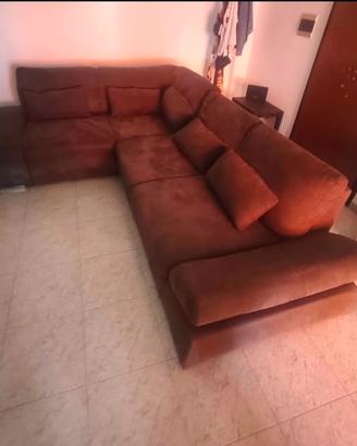 divano letto con penisola