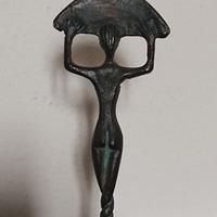 Bronzetto Etrusco Dea Lasa