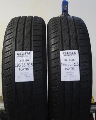 2 GOMME USATE 195 65 R15 PLATIN 91H