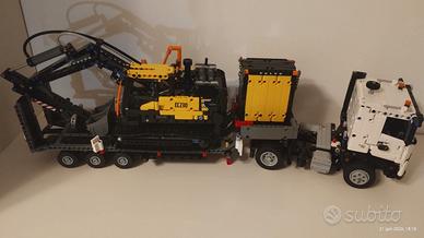 LEGO TECHNIC - volvo truck &  excavator 42175