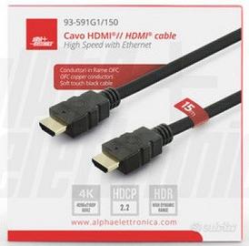 Cavo HDMI-High Speed with Ethernet 15mt