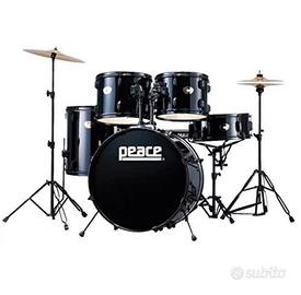 PEACE DP101 Celebrity Black Batteria Acustica