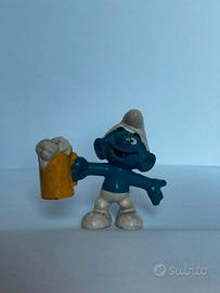 Puffo con Boccale di Birra vintage anni 70