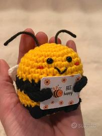 Ape all’uncinetto Bee Happy