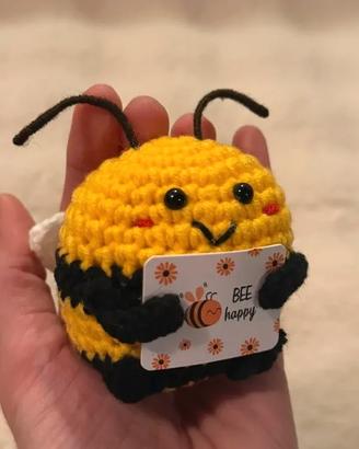Ape all’uncinetto Bee Happy