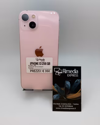 iPhone 13 256GB rosa usato garanzia 