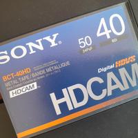 16 cassette prof  hdcam sony fuji vergini nuove