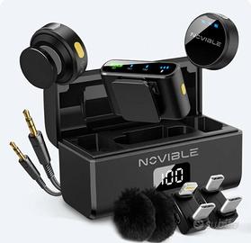 Microfono Wireless Novible Aura Lite 2in1 Nuovo 