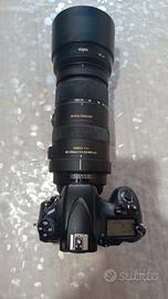 Nikon d800 + sigma 120 400