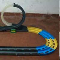 PISTA CIRCUITO OVALE TAMIYA GIRO MORTE MINI 4WD