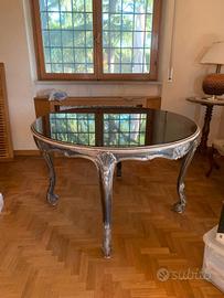 Tavolo rotondo in stile Barocco Veneziano Luigi 