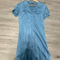 Abito turchese in seta