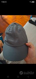 Cappello Visiera Baseball Grigio Regolabile Sport