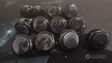 12 Pulsanti Sanwa OBSF-30 / OBSF-24 - Arcade Stick