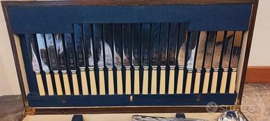 Servizio di posateria sheffield argento/acciaio