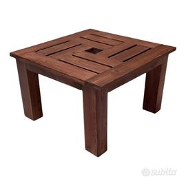 tavolo da giardino in legno massello 