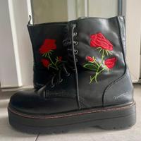 Anfibi platform da donna