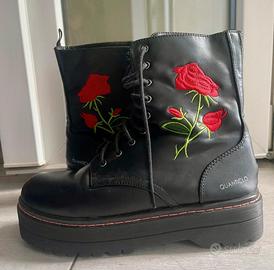 Anfibi platform da donna