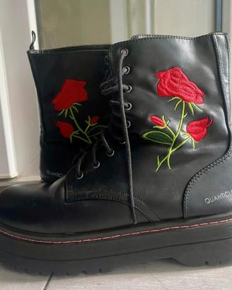 Anfibi platform da donna