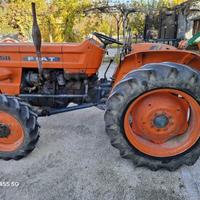 Trattore Fiat 450 Dt più trincia a misura