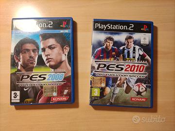 PES 2008 e 2010 per ps2