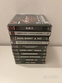 Lotto 10 giochi originali PS1 PlayStation