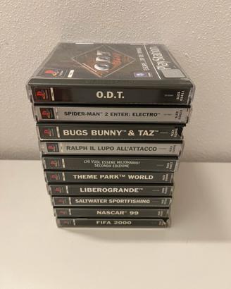 Lotto 10 giochi originali PS1 PlayStation