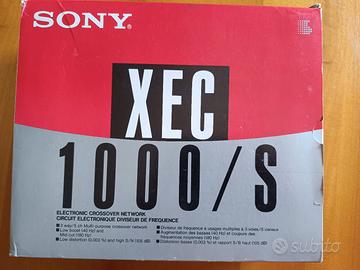 Sony XEC-1000/S Crossover elettronico.