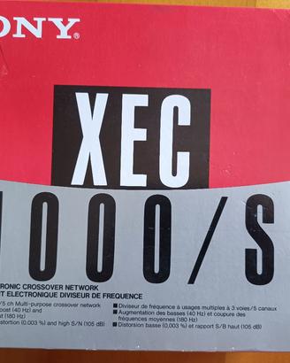 Sony XEC-1000/S Crossover elettronico.