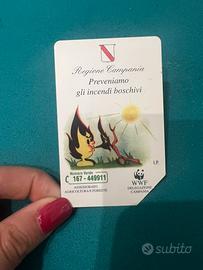 Scheda telefonica rara