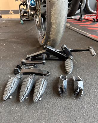 Pedane Ducati complete