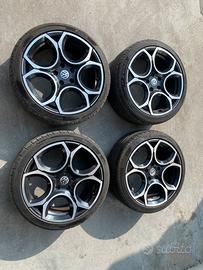 Cerchi e gomme da 18 vw golf 7 7.5 8 con gomme