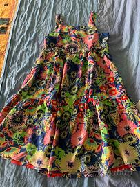 Abito bimba cotone tg9/10 anni