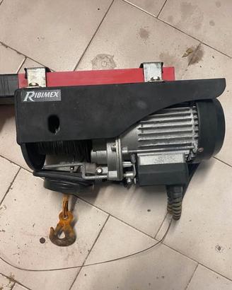 Paranco elettrico Ribimex con braccio – verricello