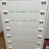 Cassettiera shabby chic