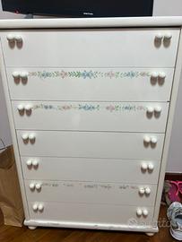 Cassettiera shabby chic